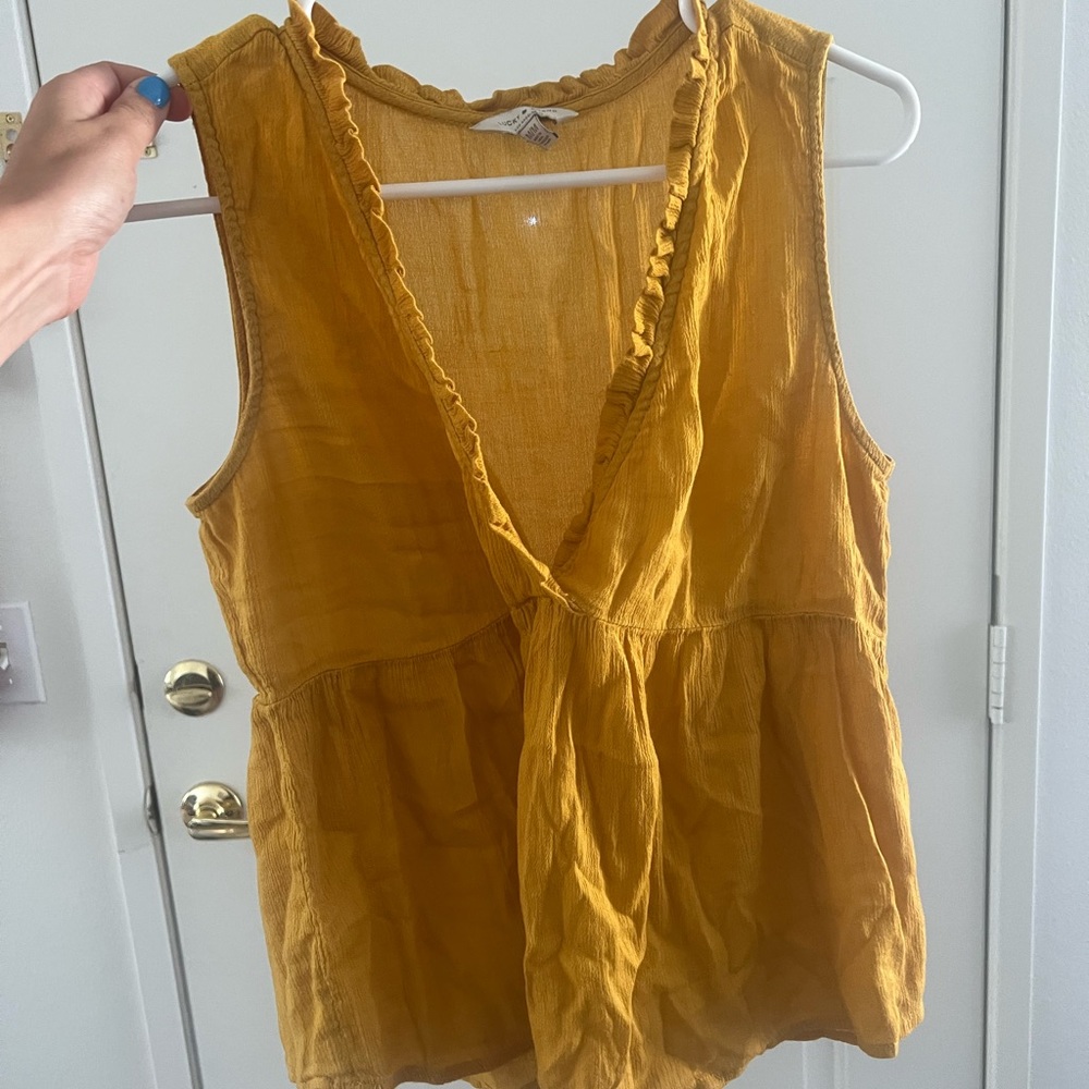 Yellow Blouse